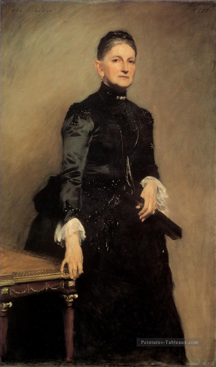 Mme Adrian Iselin portrait John Singer Sargent Peintures à l'huile